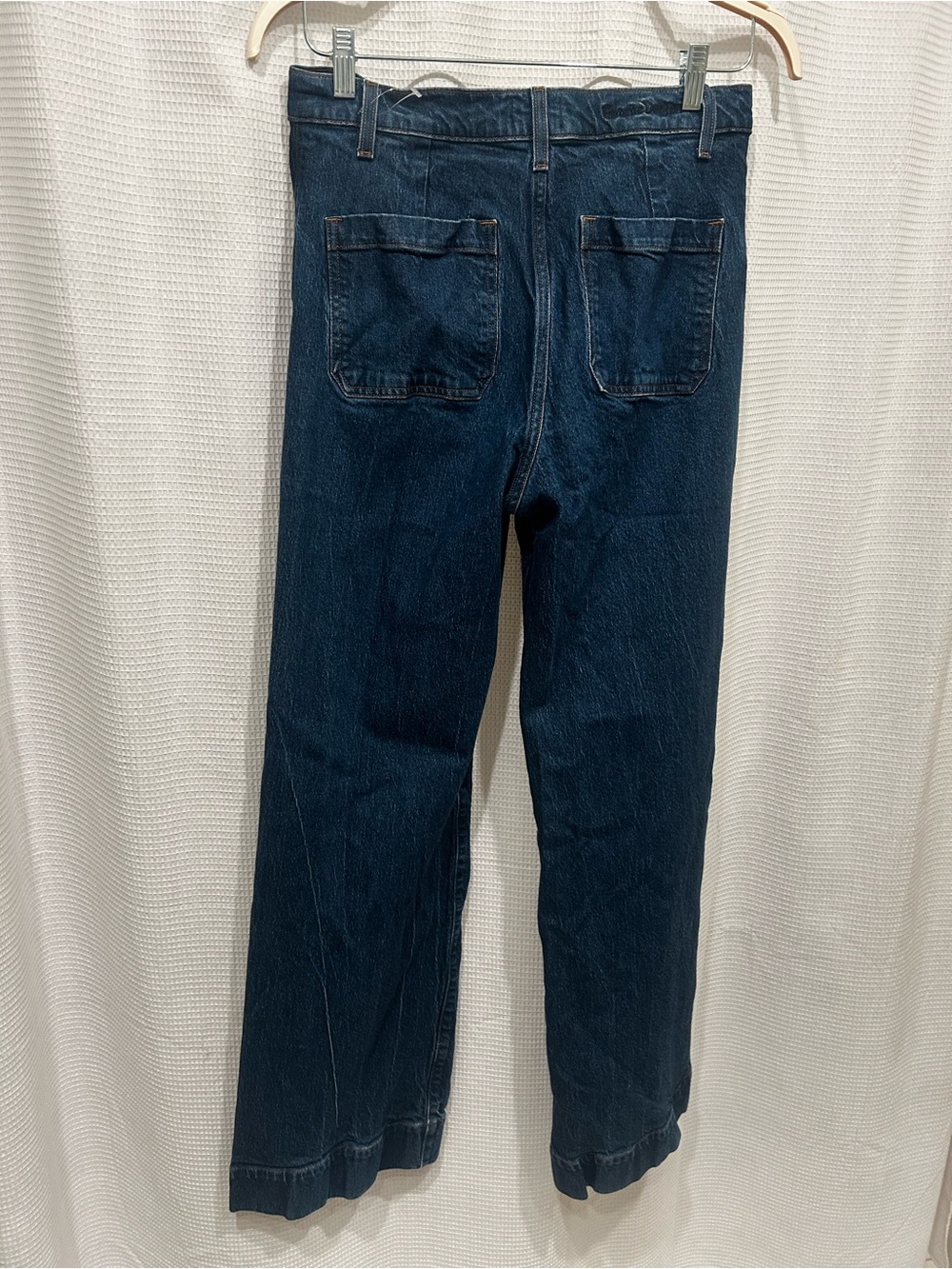 Favorite Daughter Mischa Pepper Dark Indigo Wide-Leg High-Rise Jeans Sz 30 - Picture 3 of 8